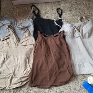 Stretchable nursing top